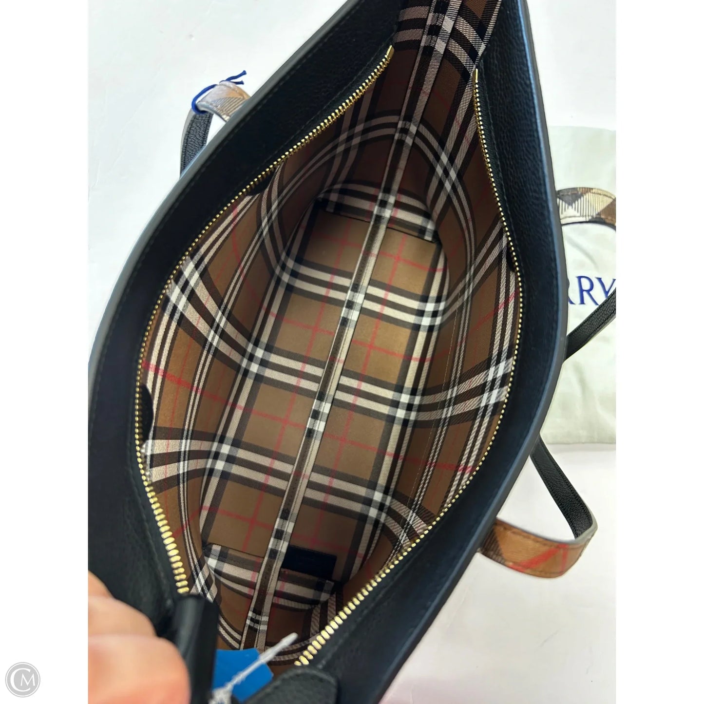 Handbag Luxury Designer By Burberry