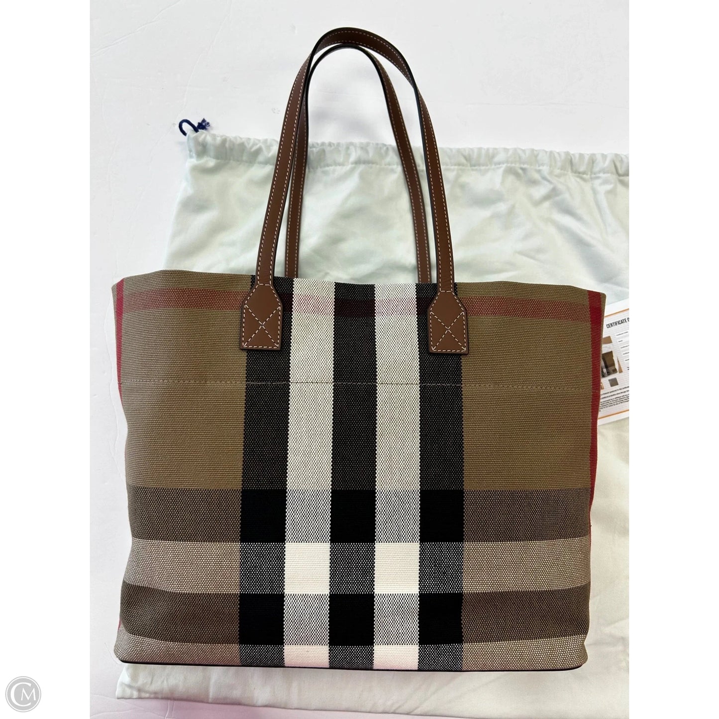 Tote Luxury Designer By Burberry