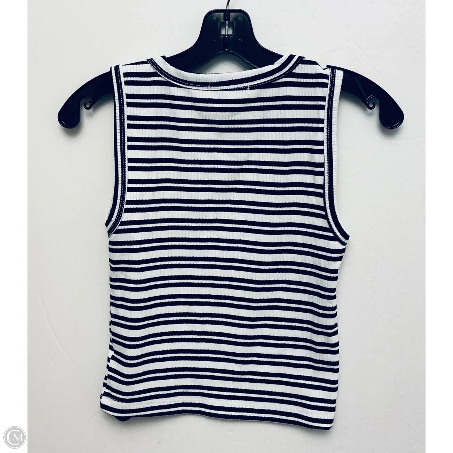Tank Top By No Comment In Striped Pattern, Size: M