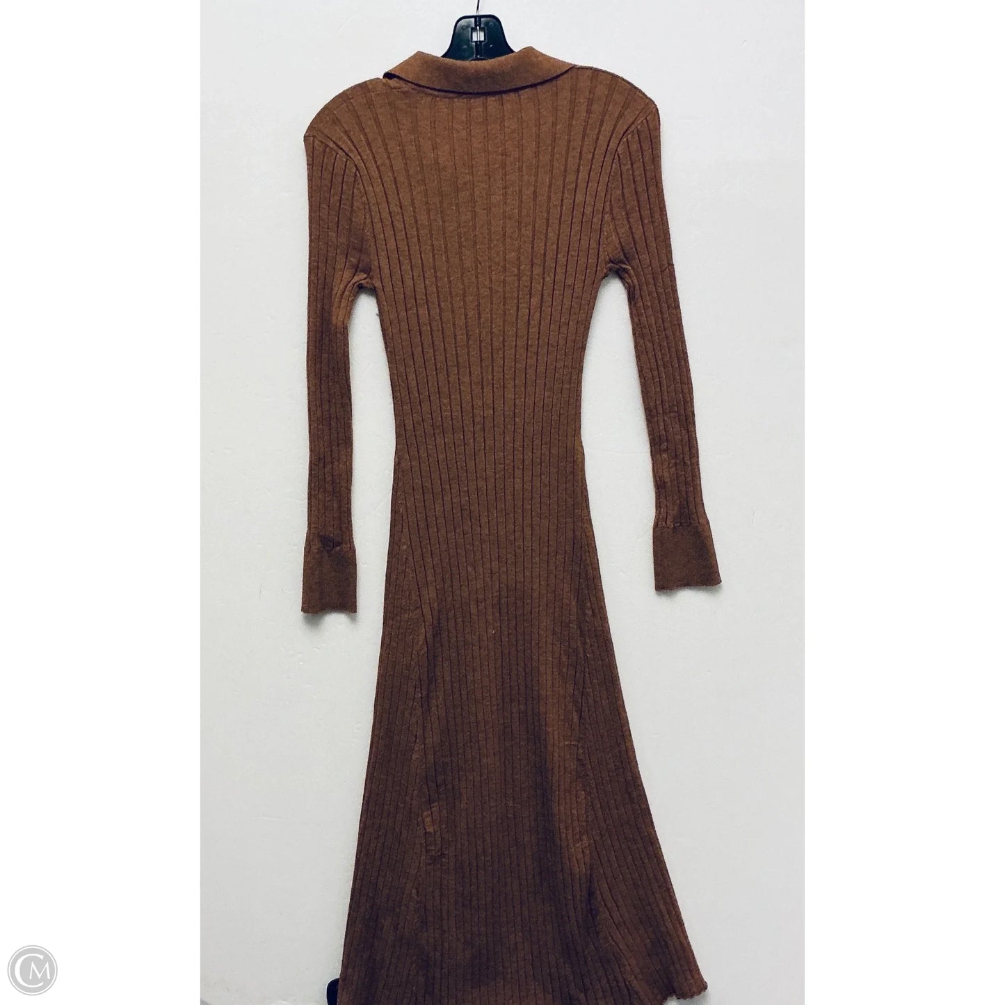 Dress Casual Maxi By Lucky Brand In Brown, Size: S