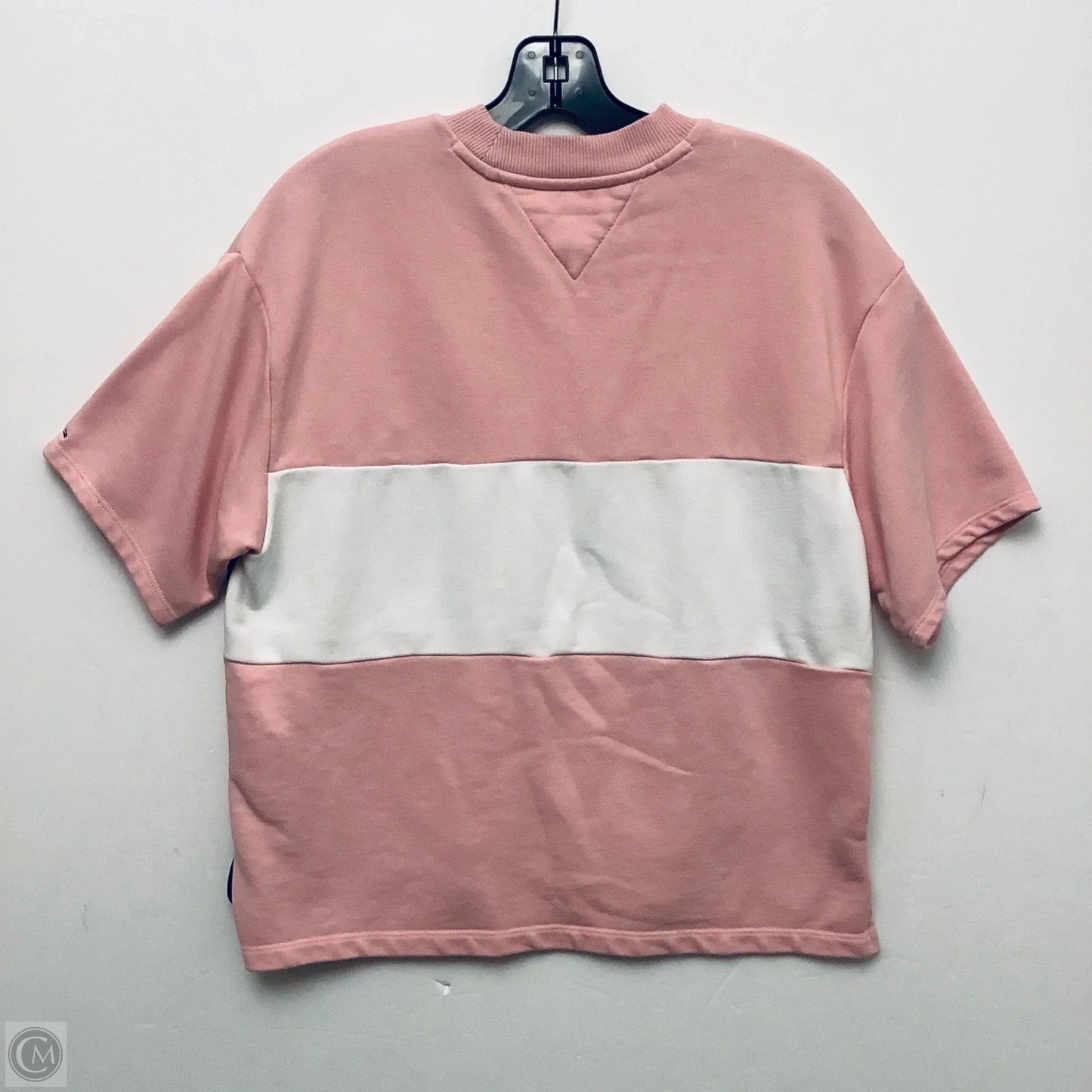 Top Short Sleeve By Tommy Hilfiger In Pink, Size: S