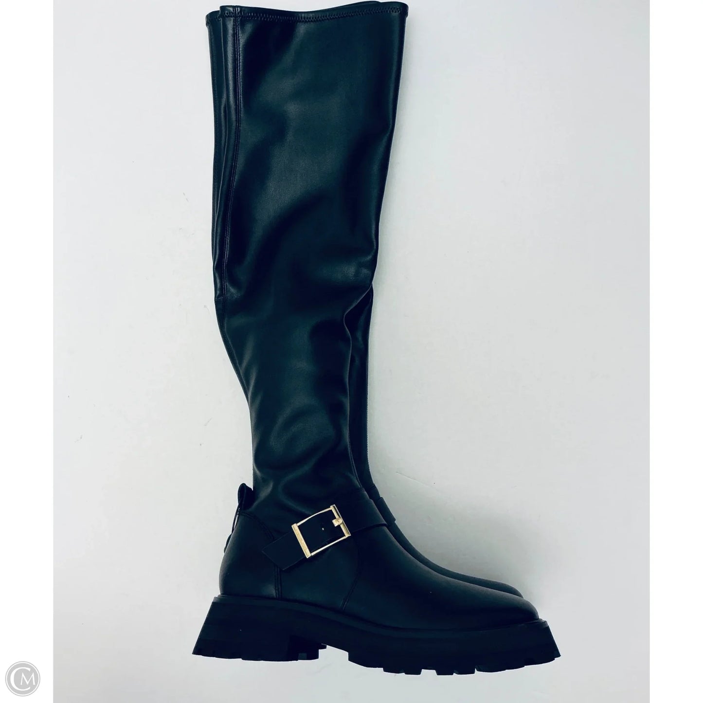 Boots Designer By Michael Kors In Black, Size: 8.5