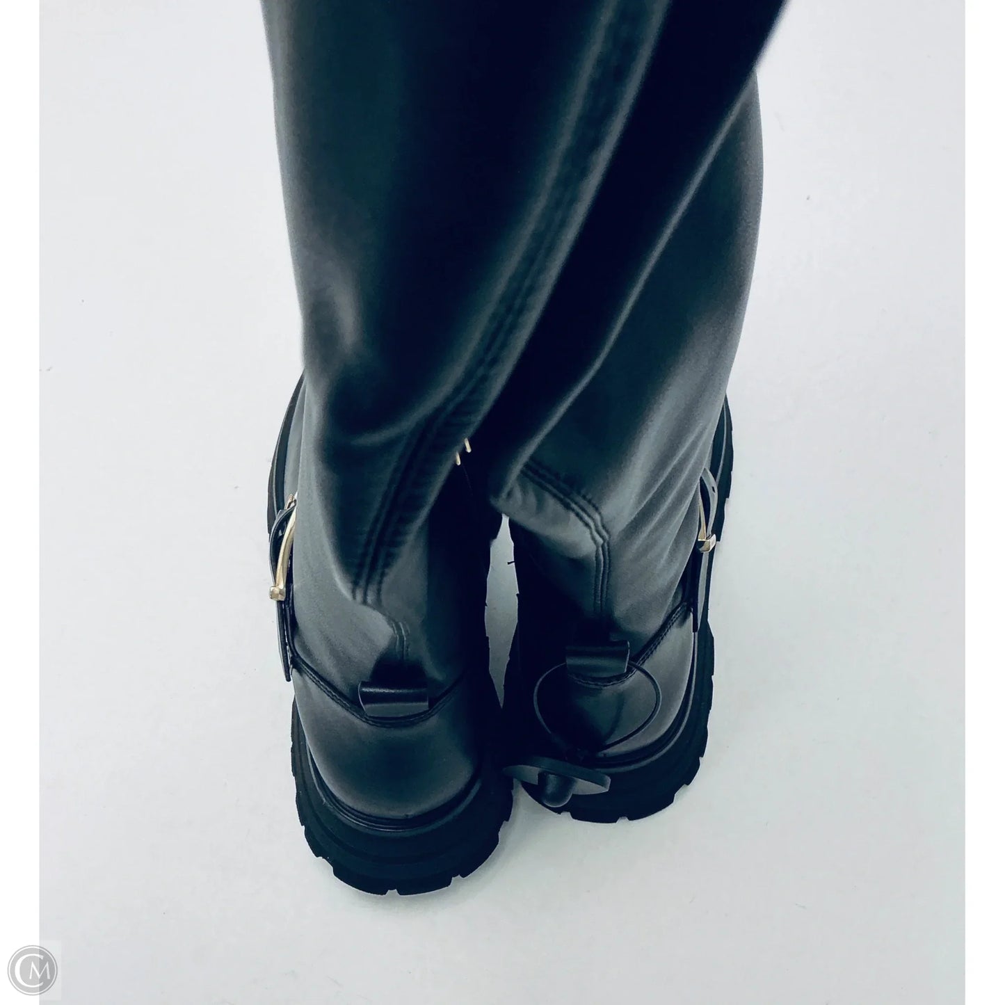 Boots Designer By Michael Kors In Black, Size: 8.5