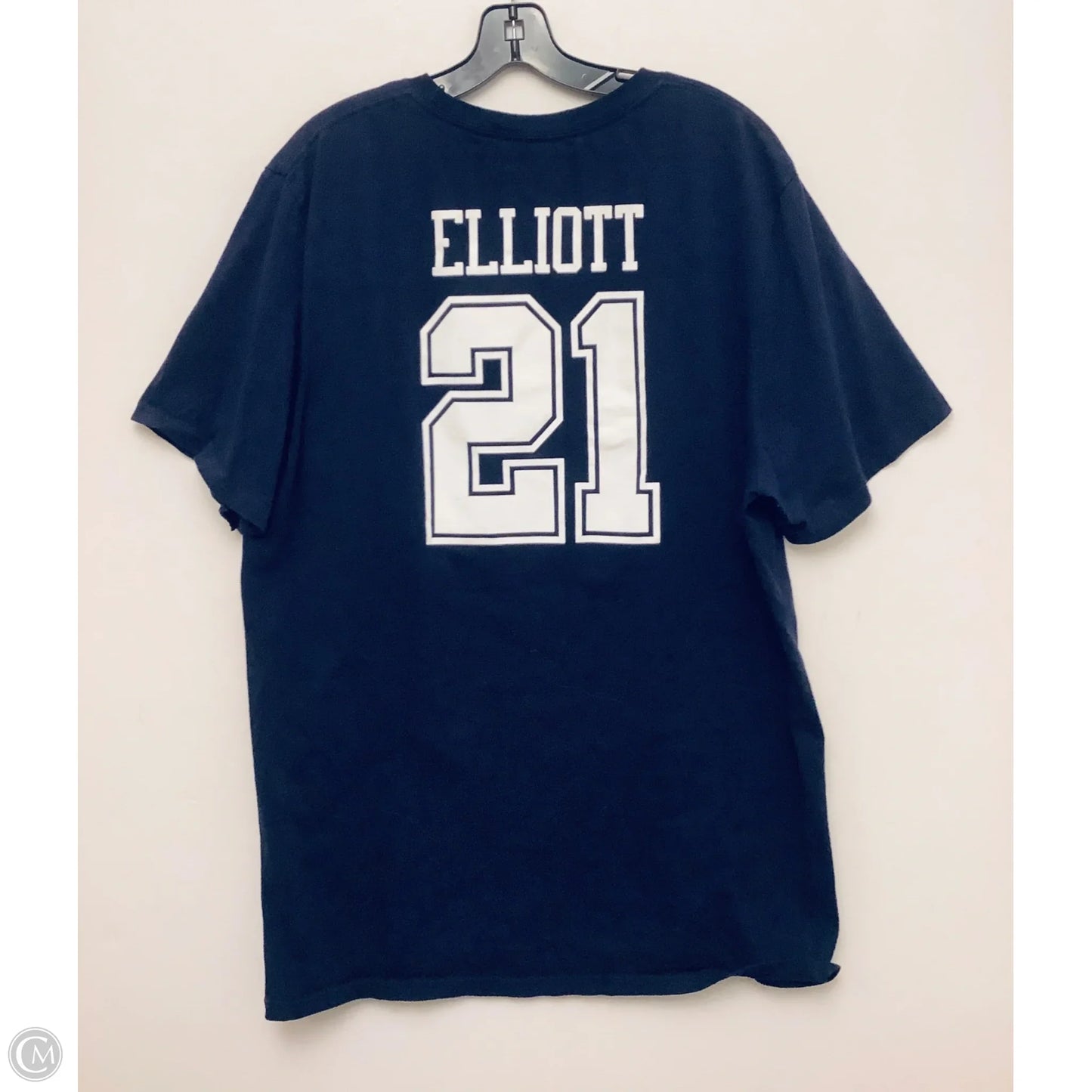 Top Short Sleeve Basic By Nfl In Navy, Size: 2x