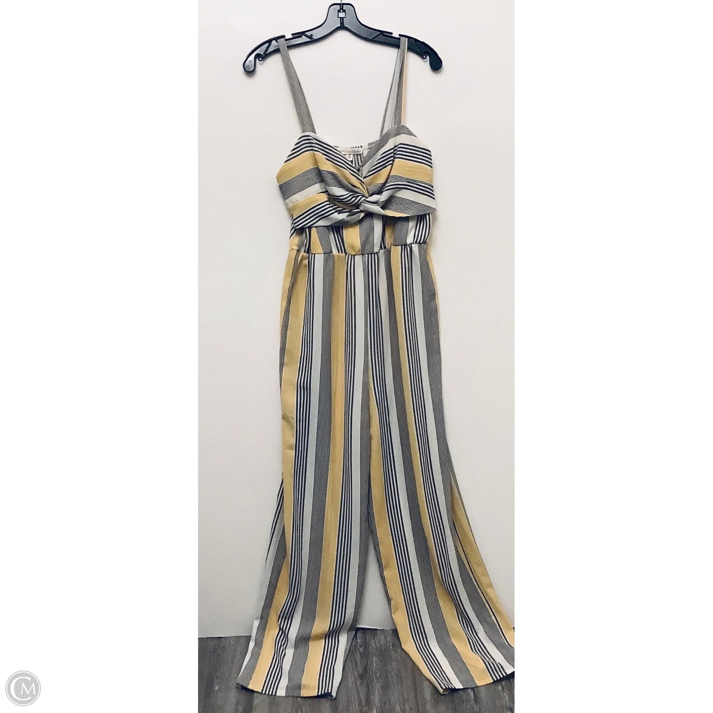 Jumpsuit By Bailey Blue In Striped Pattern, Size: M