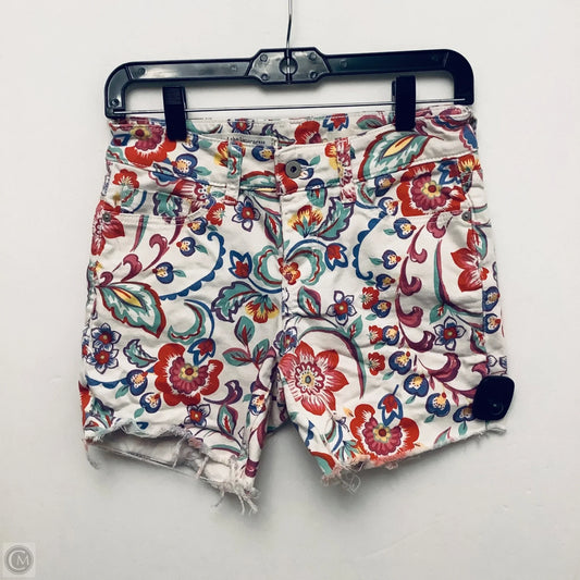 Shorts By Pilcro In Floral Print, Size: 2