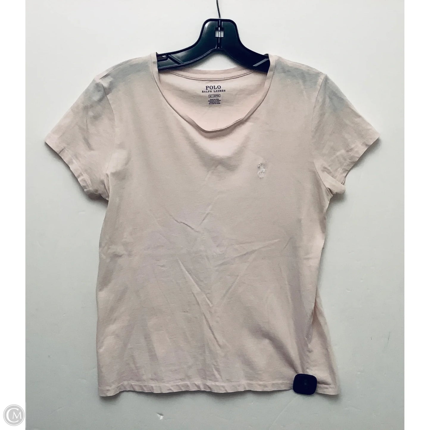 Top Short Sleeve Basic By Polo Ralph Lauren In Pink, Size: M