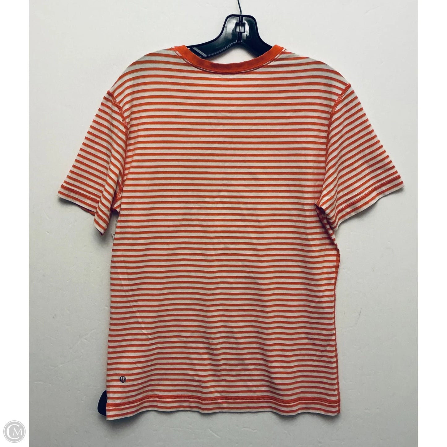 Top Short Sleeve Basic By Lululemon In Orange, Size: L