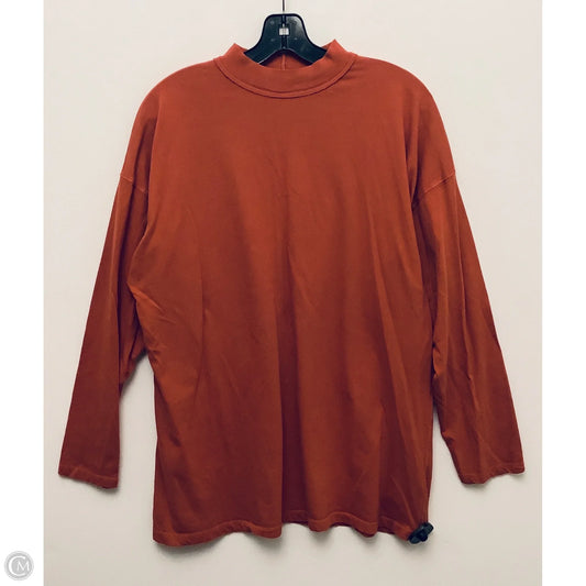 Top Long Sleeve Basic By We The Free In Orange, Size: S