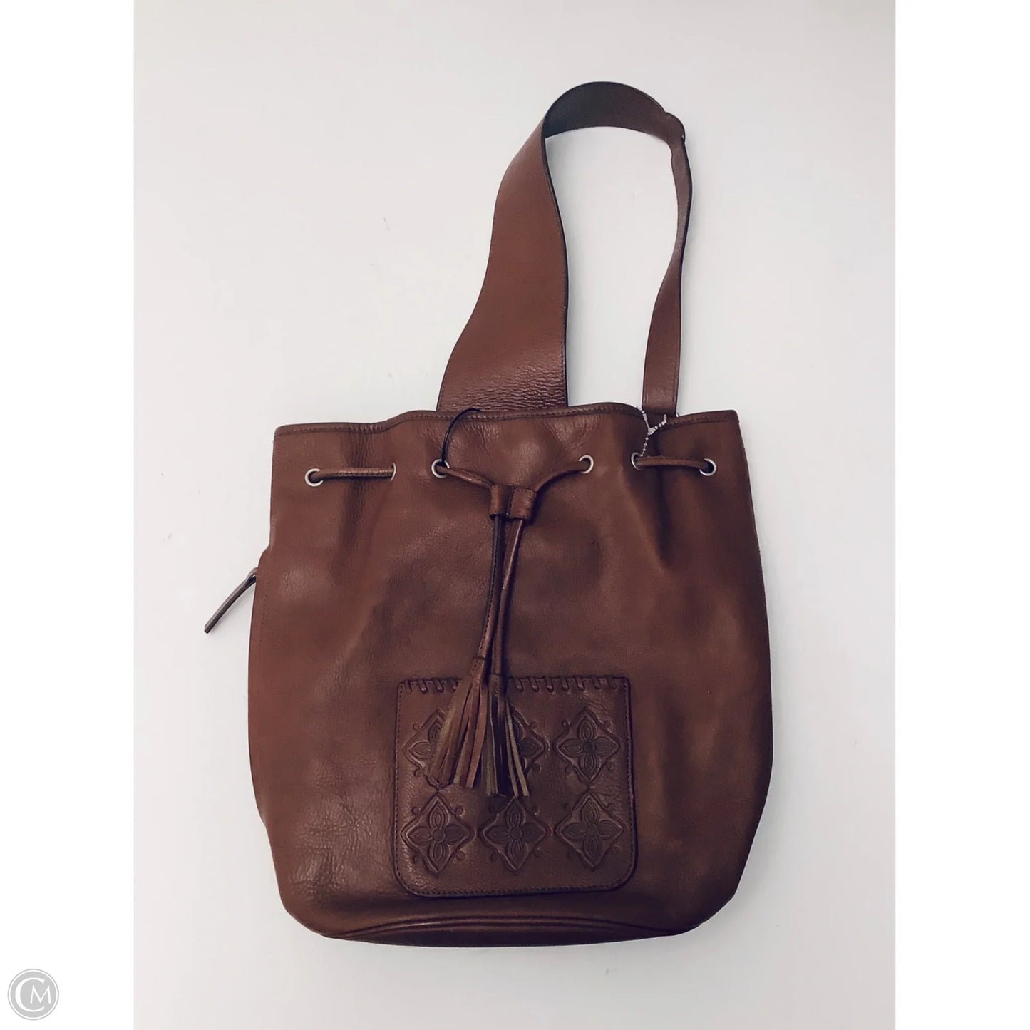 Handbag Leather By Sundance, Size: Medium