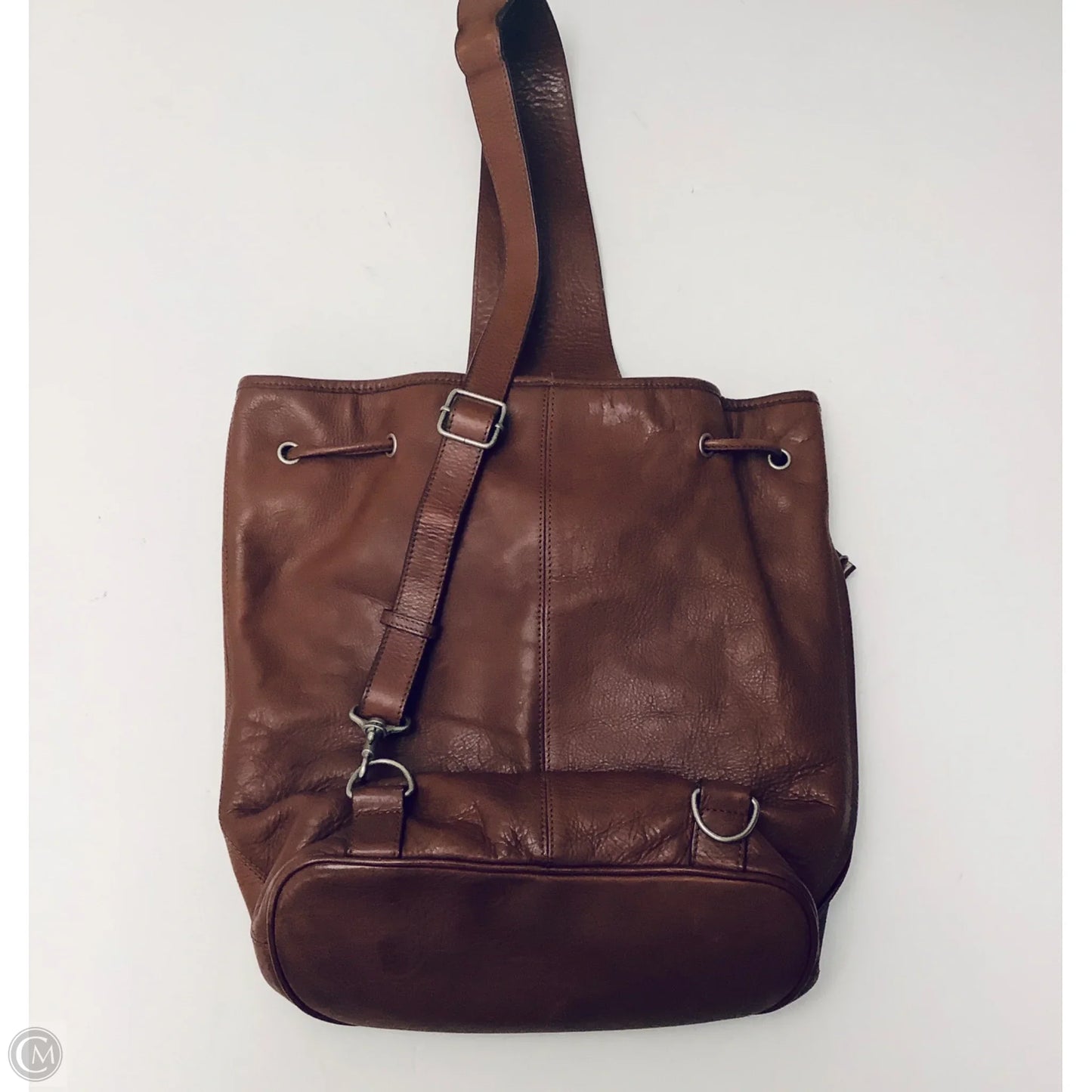 Handbag Leather By Sundance, Size: Medium