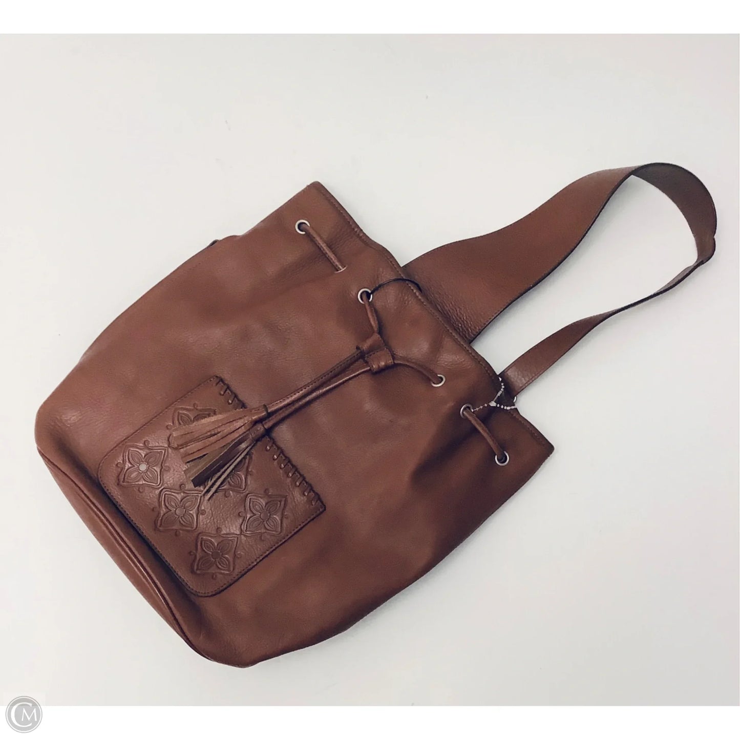 Handbag Leather By Sundance, Size: Medium