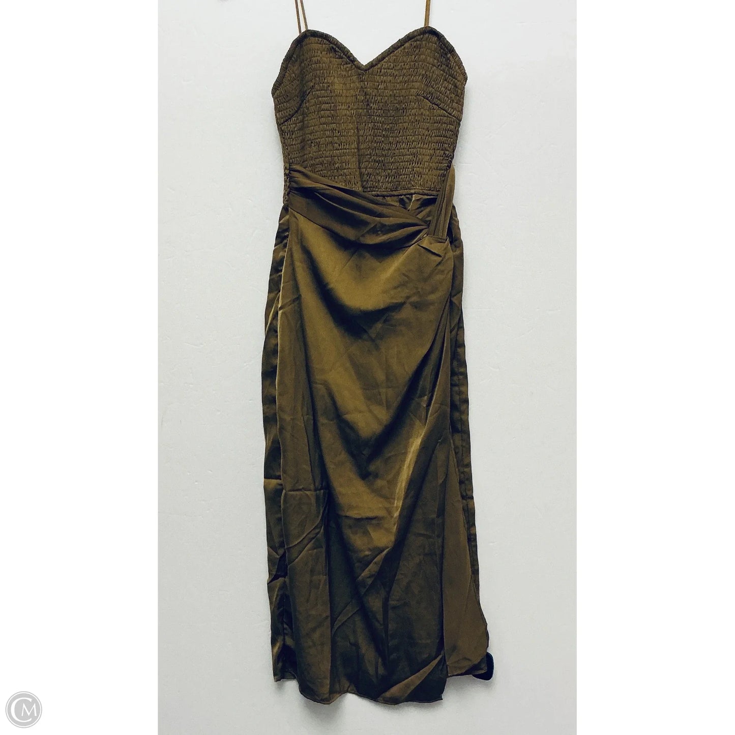 Dress Party Midi By Mustard Seed In Chartreuse, Size: S