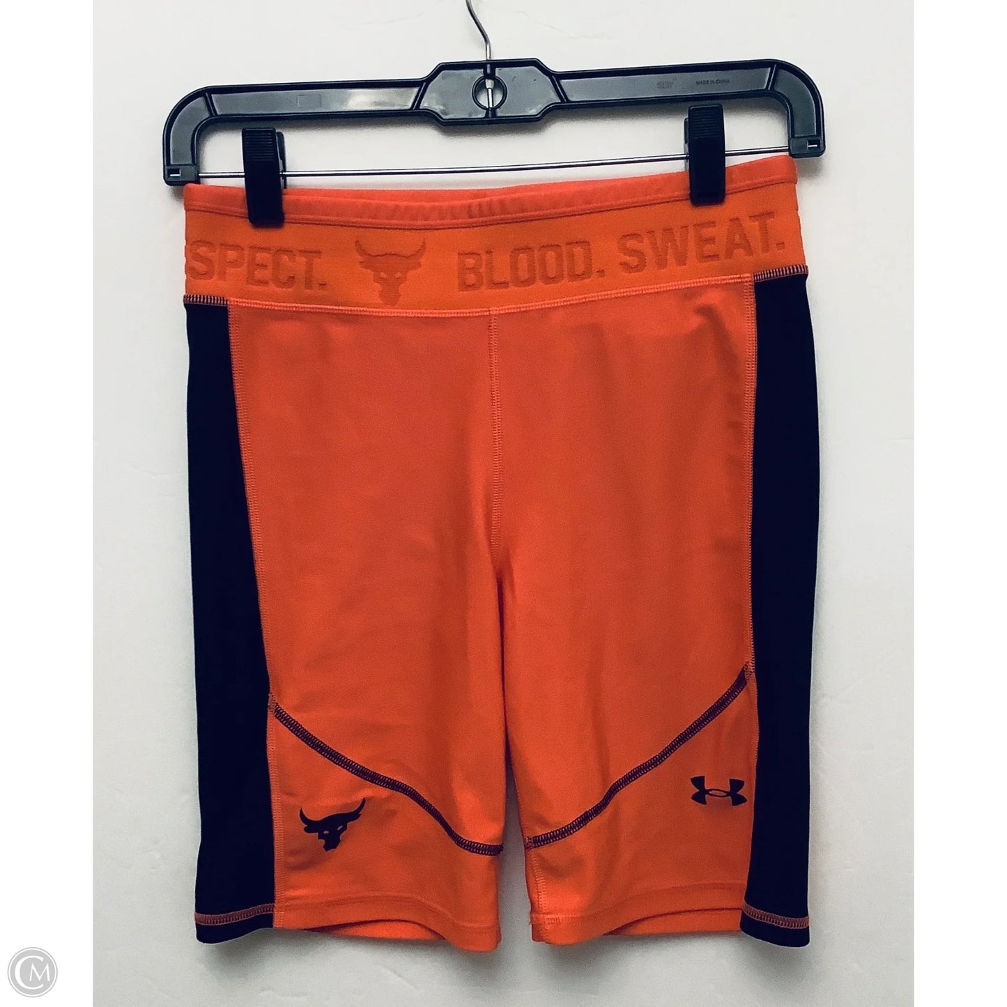 Athletic Shorts By Under Armour In Coral, Size: M