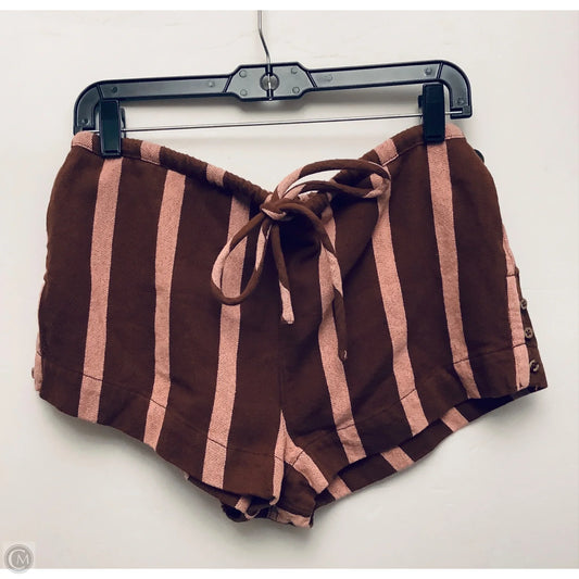 Shorts By Free People In Brown & Pink, Size: M