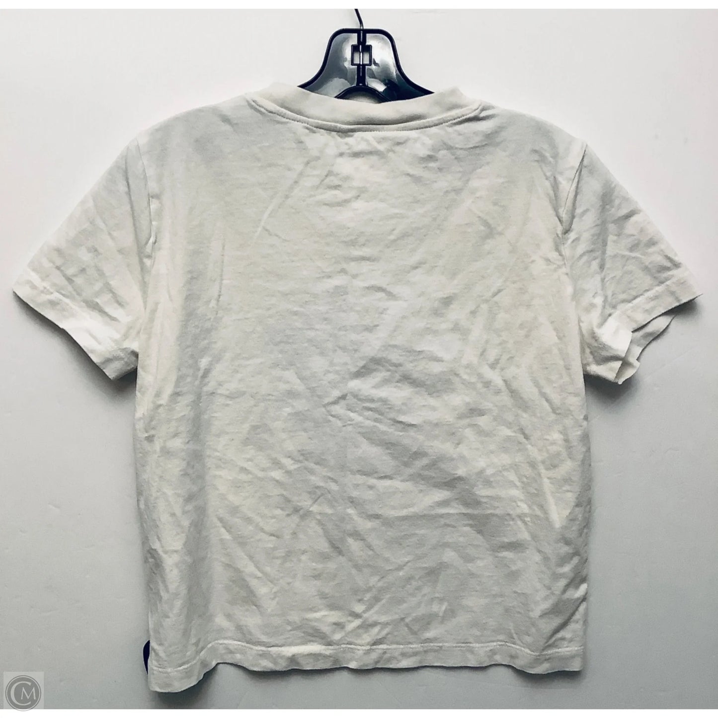 Top Short Sleeve By Zara In White, Size: 0