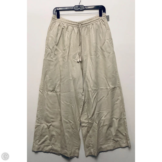 Pants Linen By Max Studio In Tan, Size: Xl