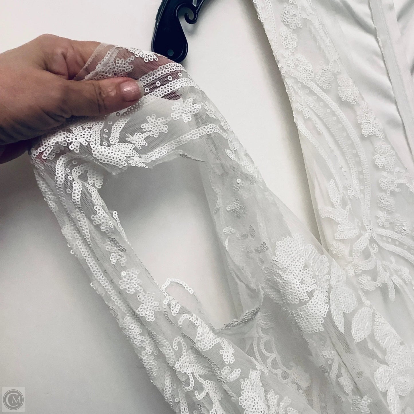 Dress Party Long By Cmc In White, Size: M