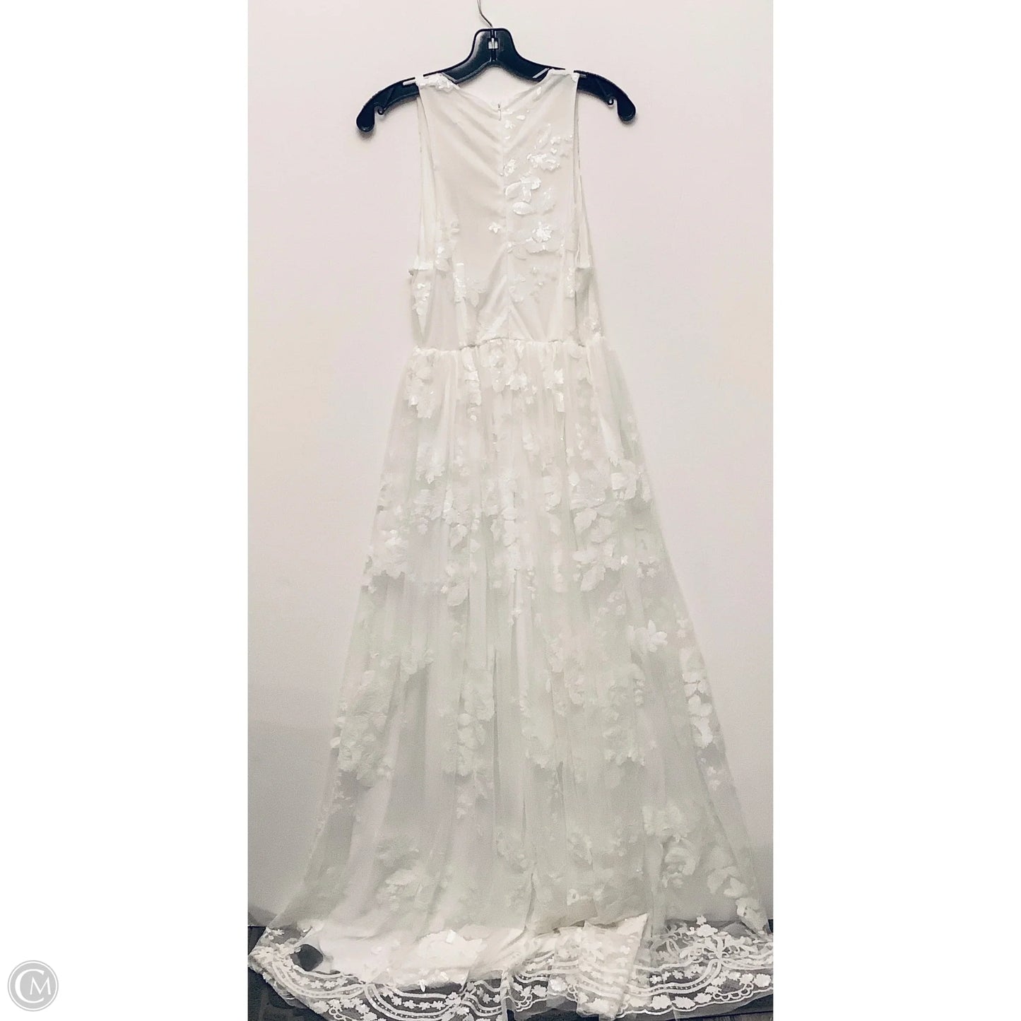 Dress Party Long By Cmc In White, Size: M