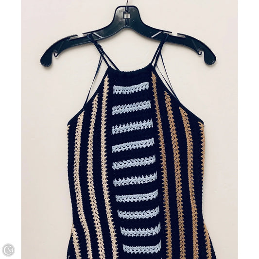 Dress Casual Short By Vestique In Striped Pattern, Size: L