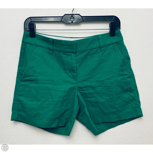 Shorts By J. Crew In Green, Size: 0
