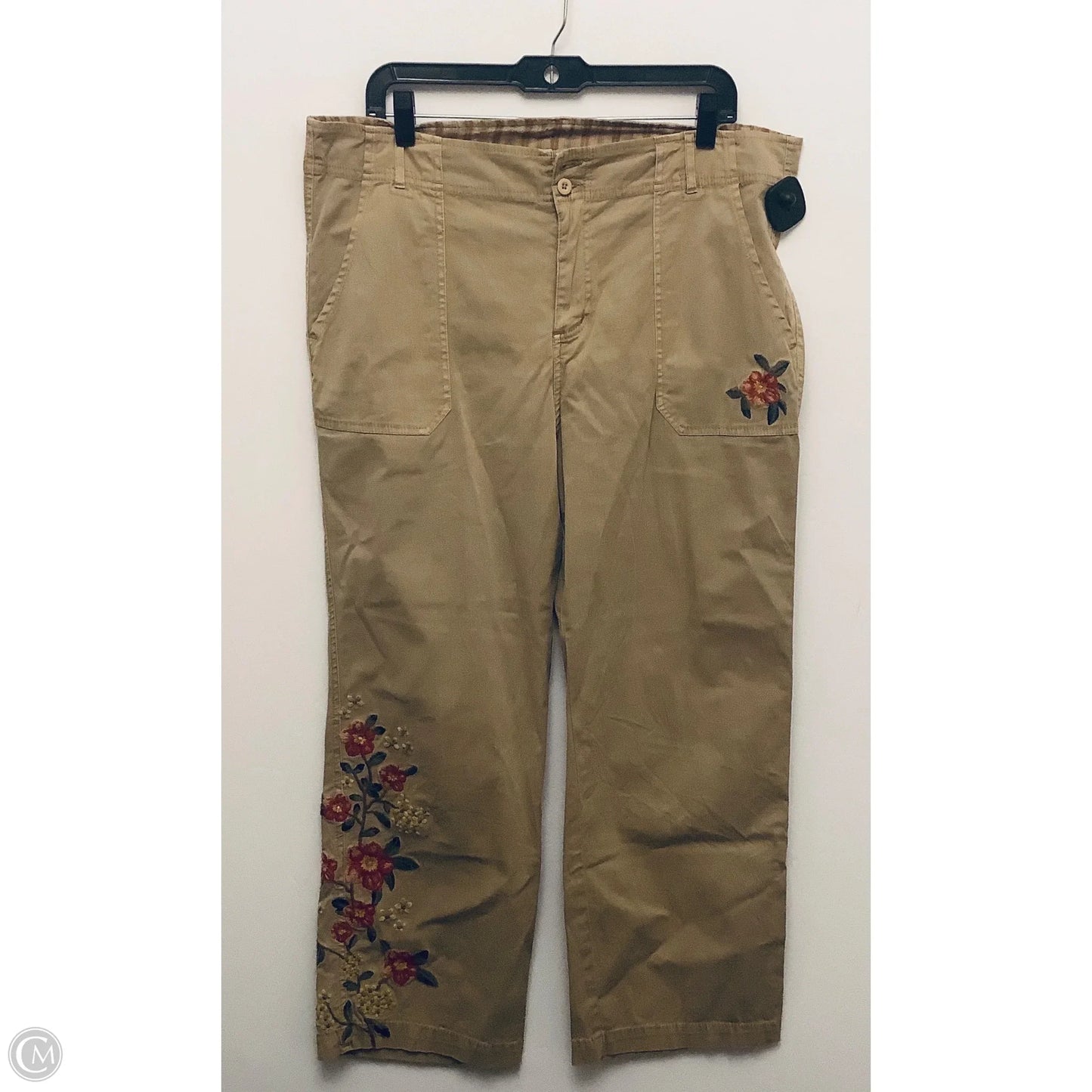 Pants Chinos & Khakis By Sundance In Tan, Size: 16
