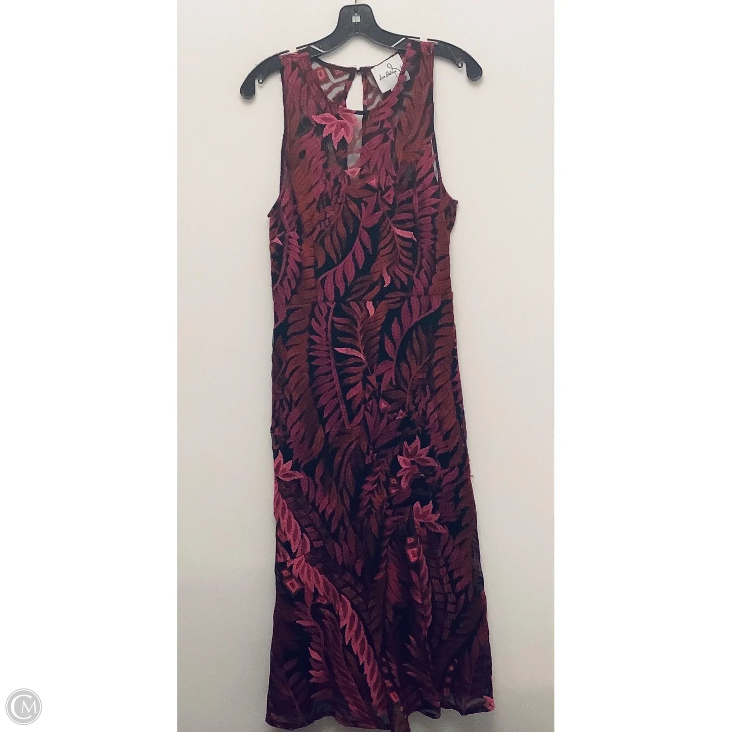 Dress Party Long By Sam Edelman In Pink & Purple, Size: S