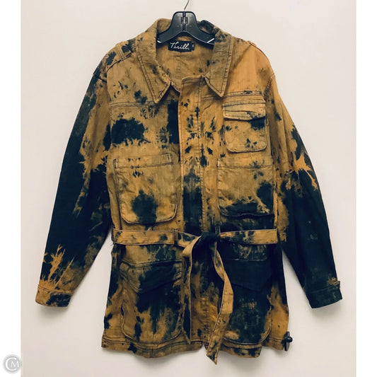 Jacket Denim By Clothes Mentor In Multi-colored, Size: 3x