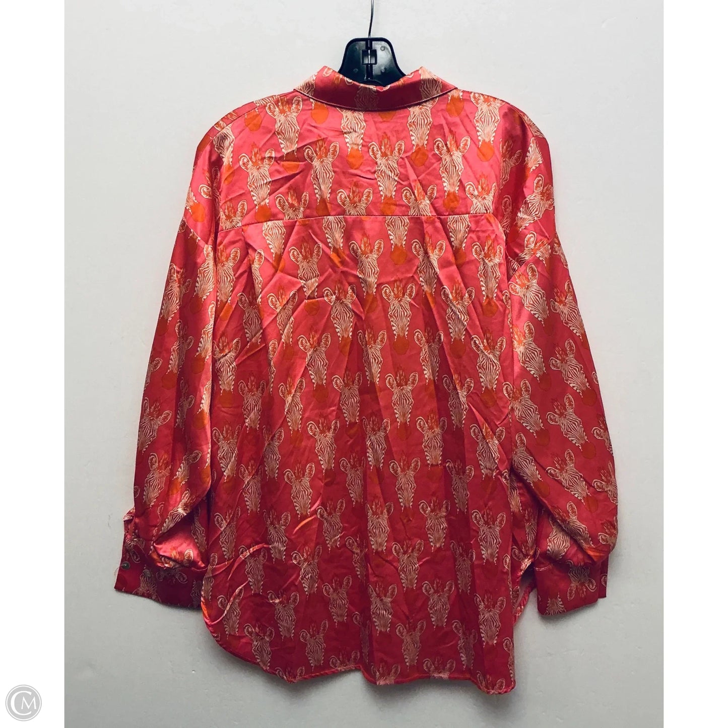Top Long Sleeve By Clothes Mentor In Pink, Size: M