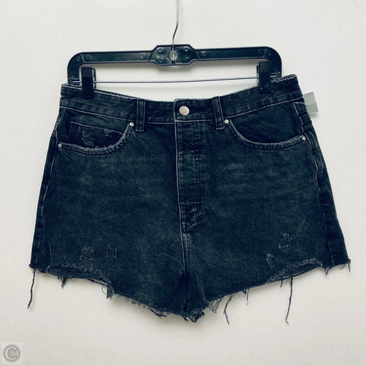 Shorts By Zara In Black Denim, Size: 10