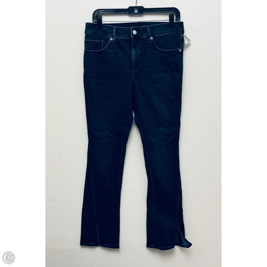 Jeans Flared By Express In Blue Denim, Size: 10p