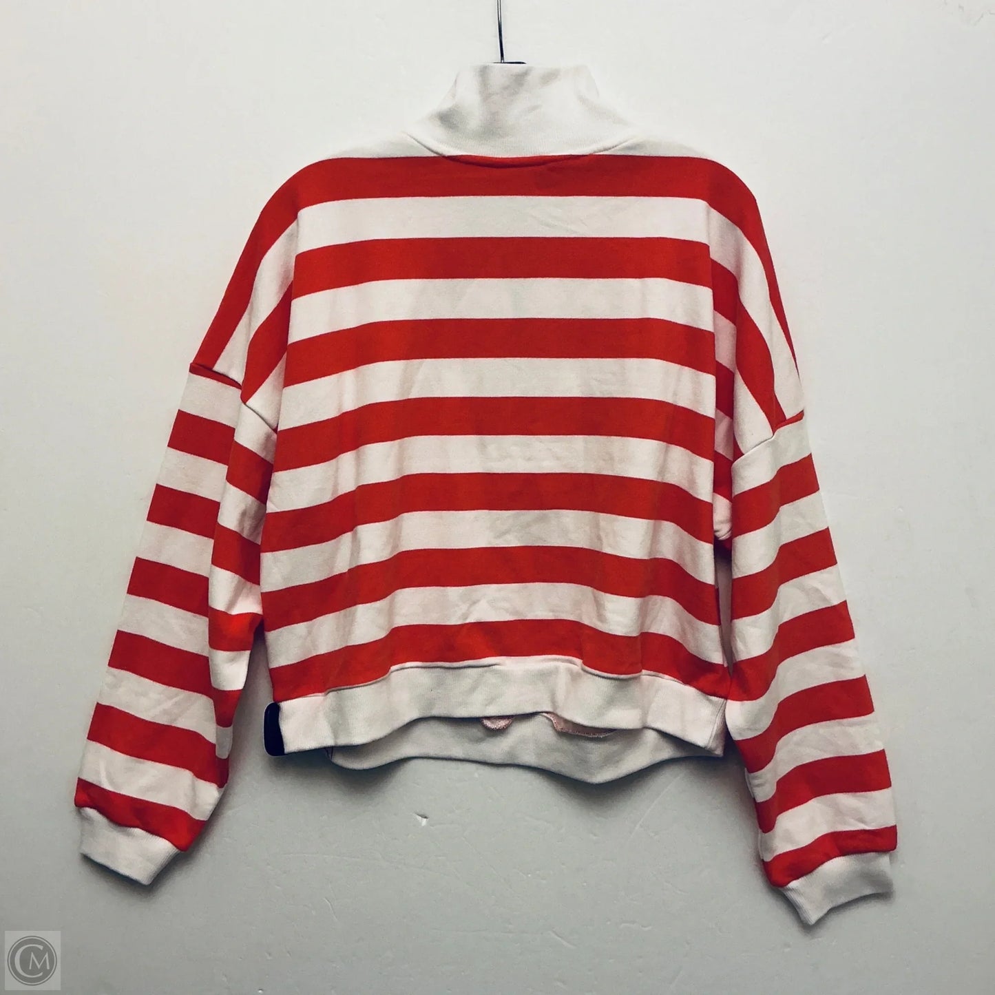 Top Long Sleeve By Joy Lab In Striped Pattern, Size: Xl