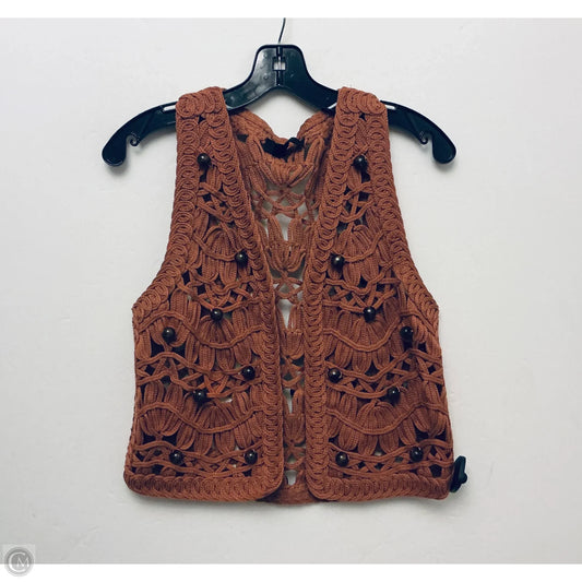 Vest Other By Zara In Brown, Size: M