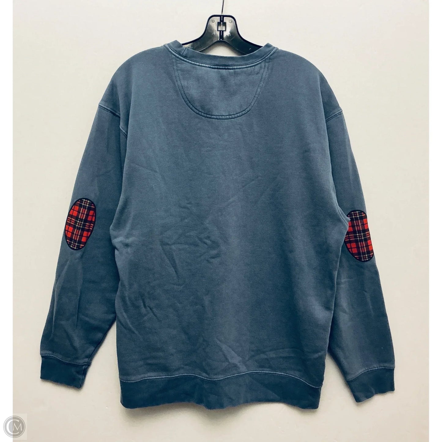 Sweatshirt Crewneck By Clothes Mentor In Blue, Size: L