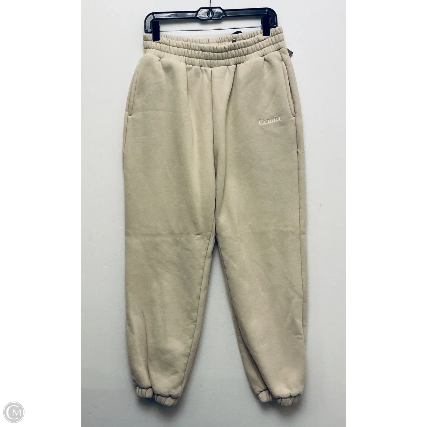 Pants Lounge By Comfrt In Tan, Size: L