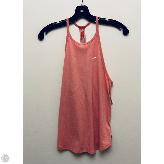 Athletic Tank Top By Nike Apparel In Pink, Size: Xs