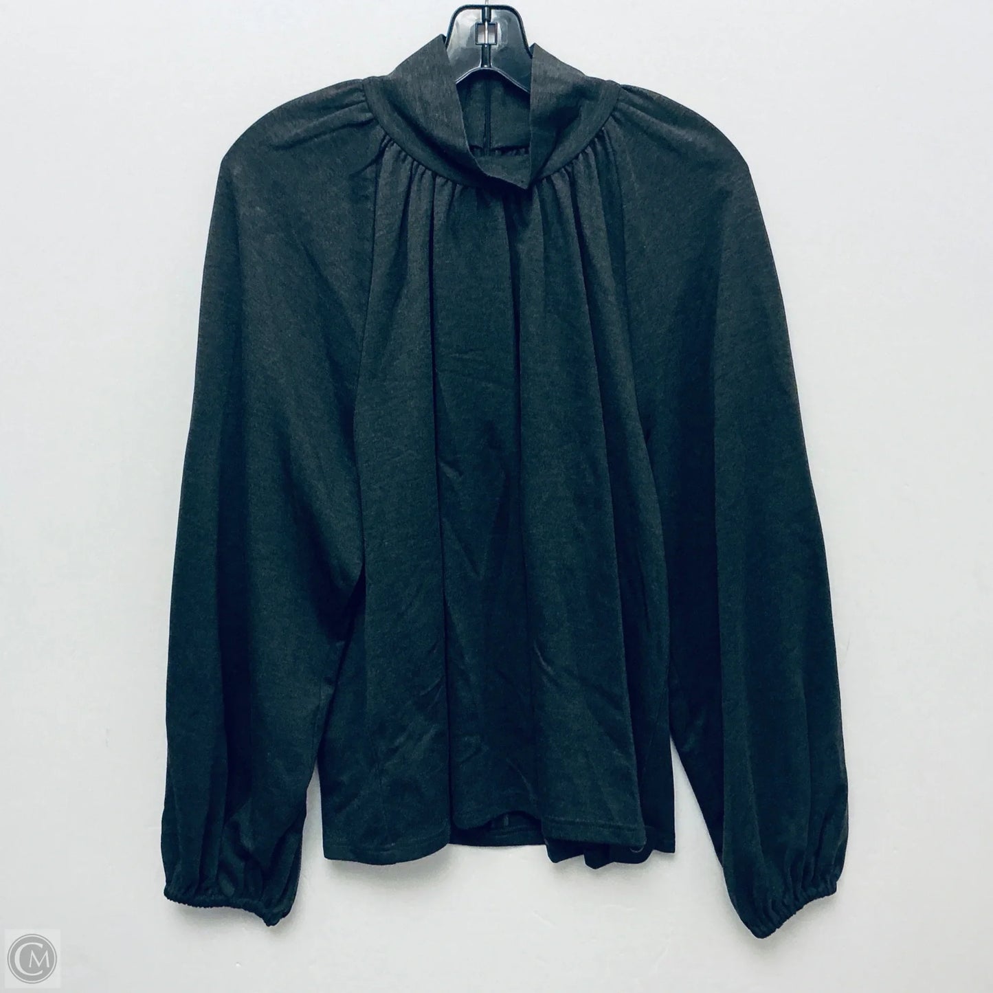 Top Long Sleeve By Toccin NY In Grey, Size: Xl