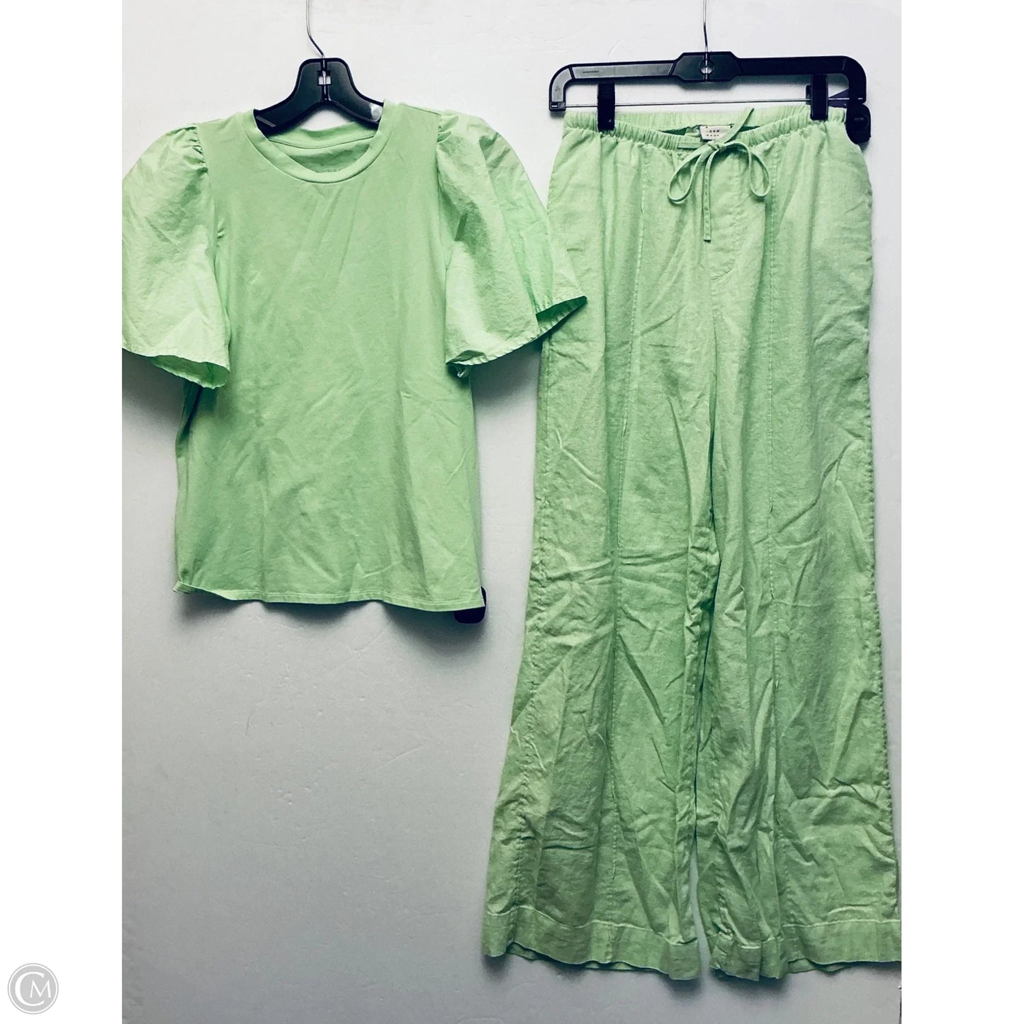 Pants Set 2pc By A New Day In Green, Size: Xs