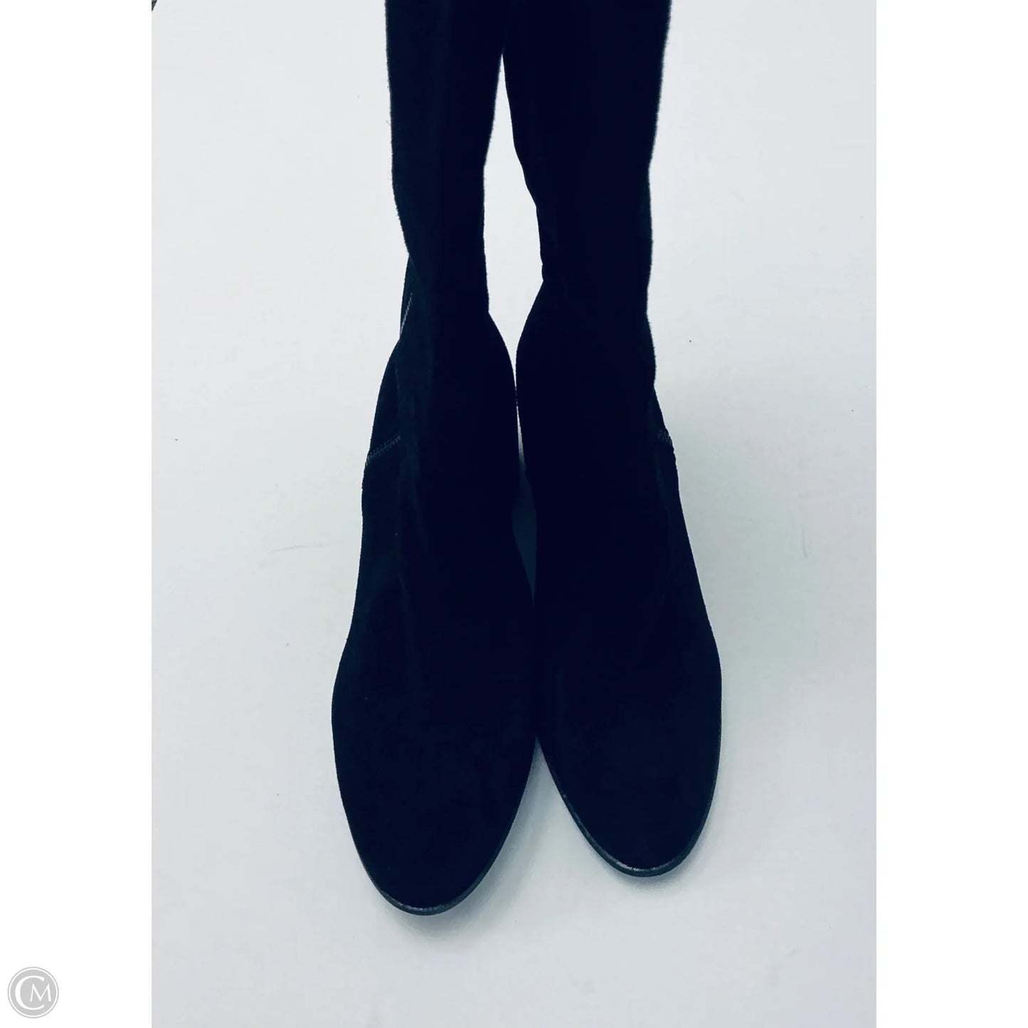 Boots Leather By Gianni Bini In Black, Size: 9.5