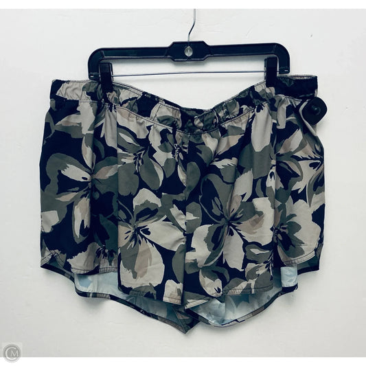 Athletic Shorts By Old Navy In Blue & Green, Size: Xxl