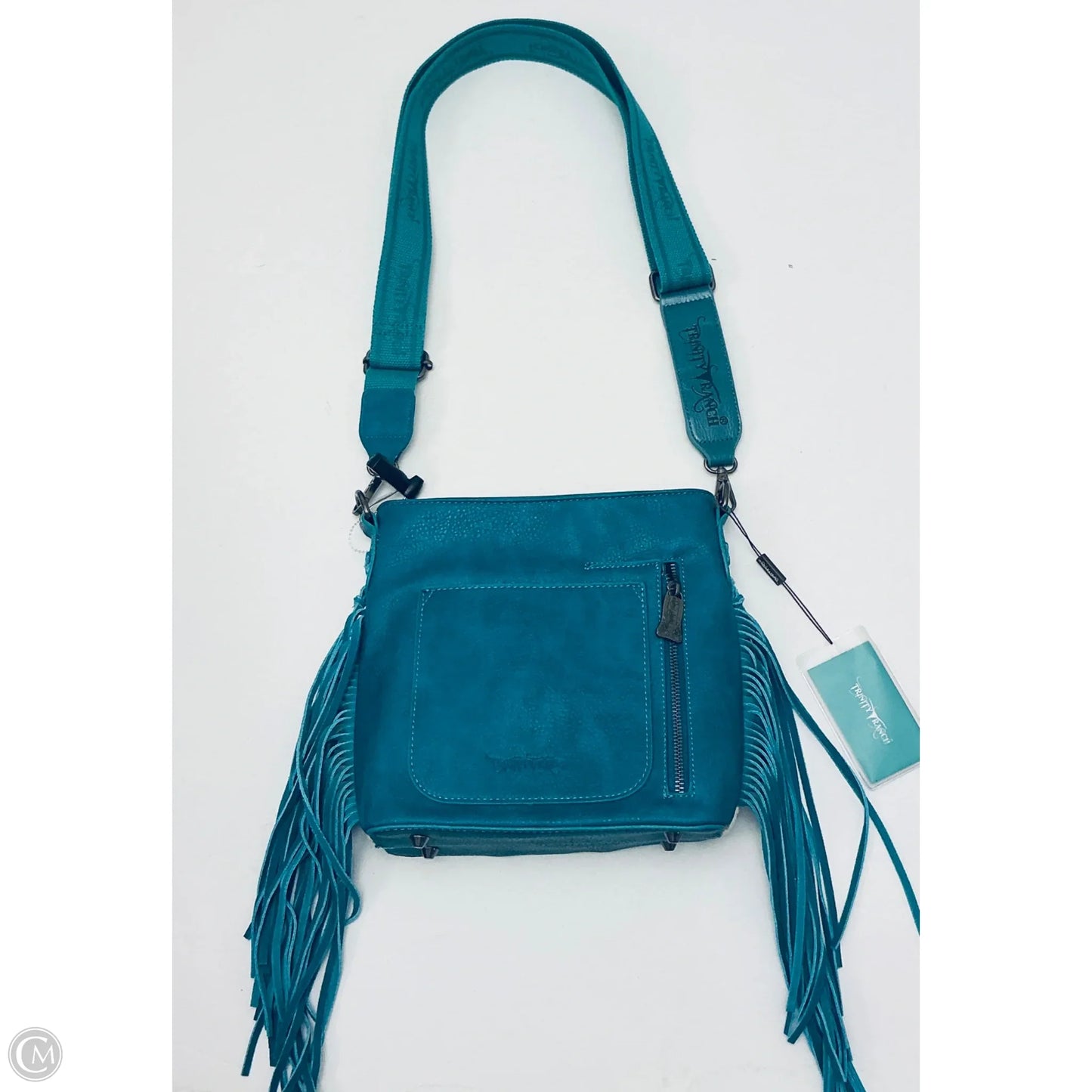 Handbag Leather By Clothes Mentor, Size: Medium
