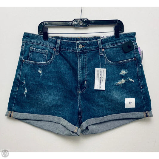 Shorts By Old Navy In Blue Denim, Size: 16
