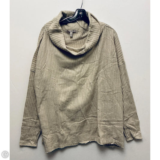 Top Long Sleeve By Free People In Tan, Size: L