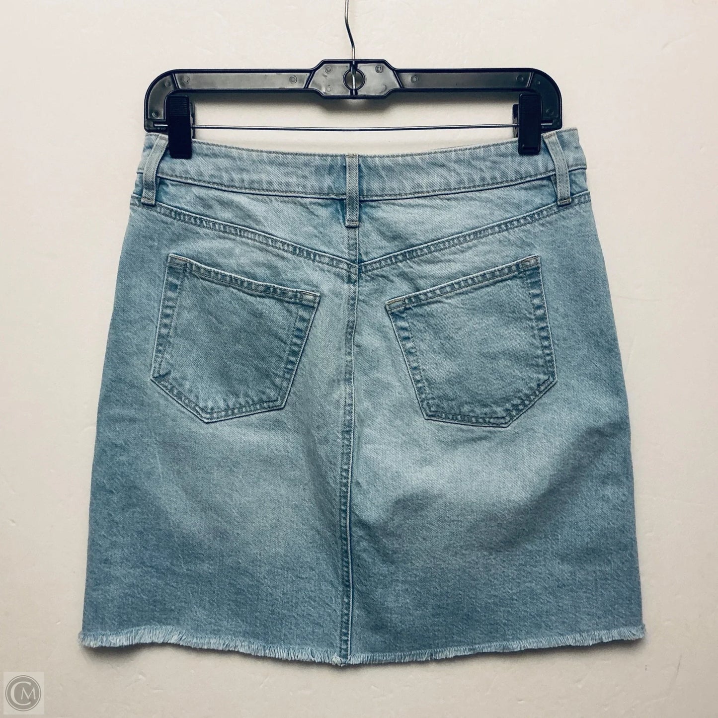 Skirt Mini & Short By Loft In Blue Denim, Size: 0