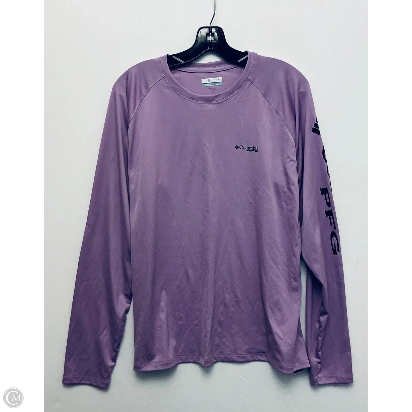 Top Long Sleeve Basic By Columbia In Purple, Size: Xxl