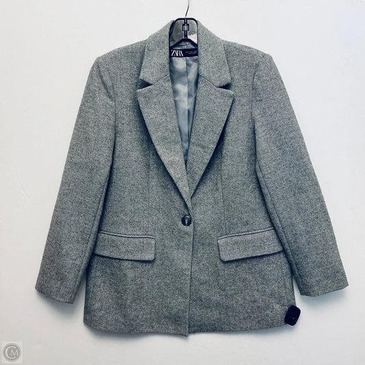 Blazer By Zara In Grey, Size: S