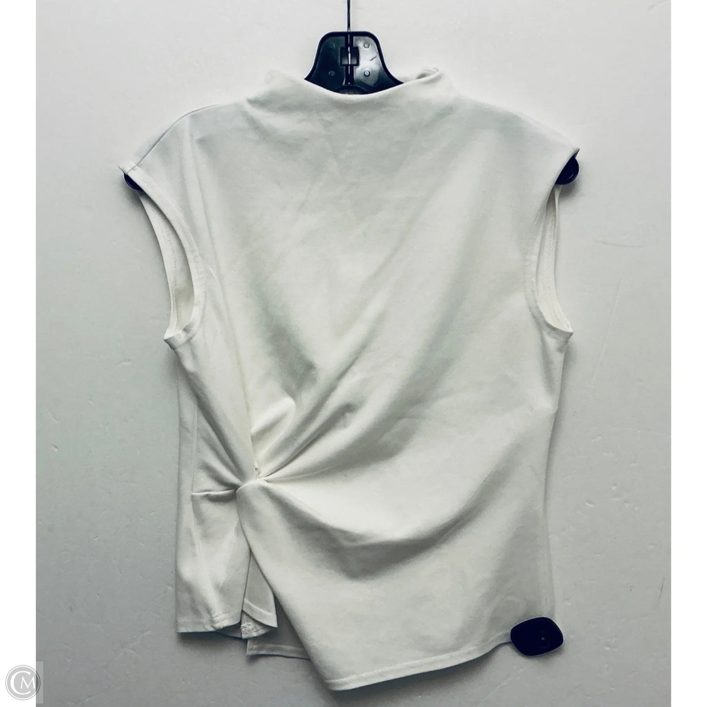 Top Short Sleeve By Modern Works In Cream, Size: Xs