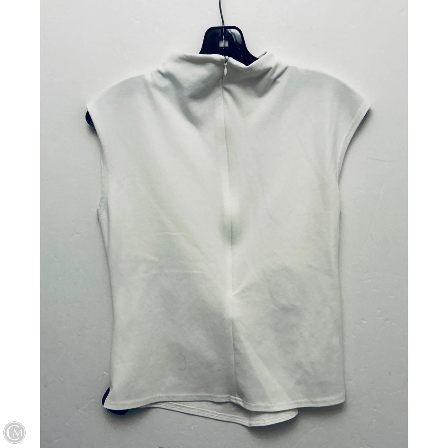 Top Short Sleeve By Modern Works In Cream, Size: Xs