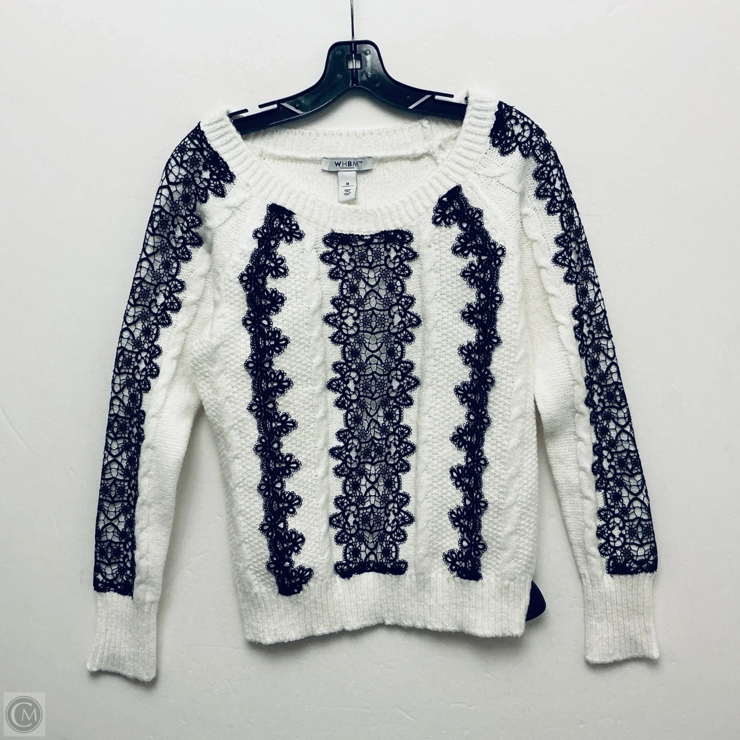 Sweater By White House Black Market In White, Size: M