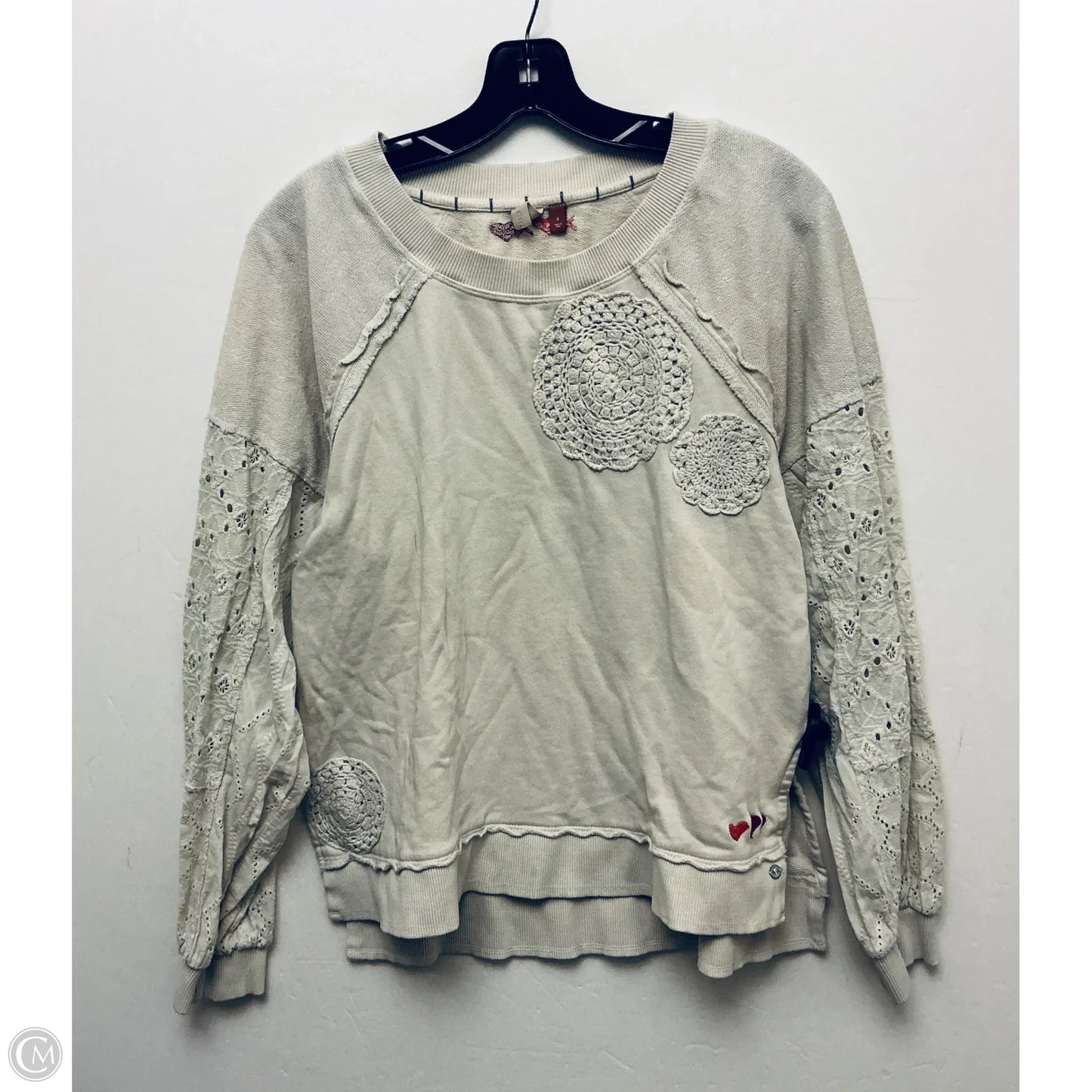 Sweater By Pilcro In Beige, Size: S